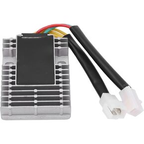 Motorcycle Voltage Regulator, Motorcycle Rectifier Voltage Stabilizer Aluminium Replacement for KYMCO 250 Xciting 300 500 Downtown People 200