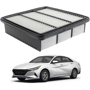 Engine Air Filter Compatible with 2021 2022 2023 2024 Hyundai Elantra Limited/SE/SEL 2.0L Replaces# 28113-AA100 28113-AA100-AS 28113AA100
