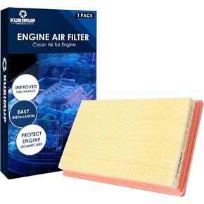 CA4309 Replacement Engine Air Filter, Efficient Filtration Offers 99% Air Purification, Fit for Nissan, Subaru, Infiniti, Isuzu Selected Models.