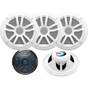 BOSS Audio Systems MGV550B Marine Gauge Reciever, Built-in Amp, Bluetooth in Saudi Arabia