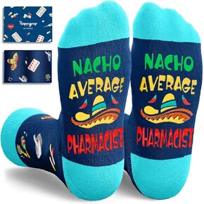 HAPPYPOP Pharmacist Gifts for Women Men - Pharmacy Technician Gifts, Pharmacy Gifts, Pharmacy Week Gifts, Pharmacy Socks Pharmacist Socks