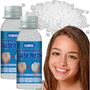 Fake Teeth Repair Kit, Provisional Fake Teeth Replacement Kit for Provisional Restoration 【100% New 30Ml -1 Bottle】
