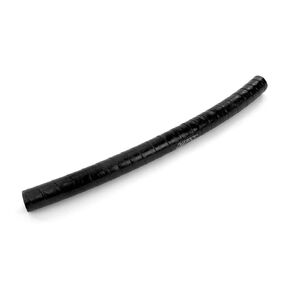 HPS 3/8" (9.5mm), FKM Lined Oil Resistant High Temperature Reinforced Silicone Hose, 1 Feet, Black, 4mm Wall Thickness, 350F Max. Temp, (FKM-038-BLK)