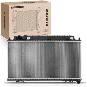 A-Premium Engine Coolant Radiator Assembly with Transmission Oil Cooler Compatible with Pontiac G8 2008-2009 V6 3.6L, Automatic Transmission, Replace# 13043, 92191917
