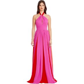 Dress the Population Women's Meg Fit and Flare Maxi Dress