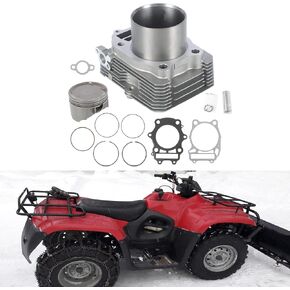 munirater Cylinder Piston Gasket Kit Replacement for Suzuki Eiger 400 2002-2007