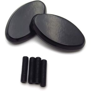 HongK- Mirror Plate Block Off Compatible With 2005-2008 Kawasak Ninja Zx6R Zx6Rr 636 Zx10R Black