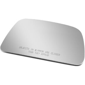 DNA Motoring Right/Passenger Side View Glass Lens متوافق مع Toyota Tacoma 1995-2000 ، بدون مرآة ساخنة ، حزمة الطرق الوعرة ، SMP-042-R ، TO1321116