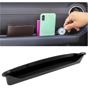 Car Passenger Grab Tray, Automotive Passenger Storage Tray Organizer, Vehicle Interior Grab Handle Box Accessories, Compatible with 2018-2023 Wrangler JL JLU Gladiator JT