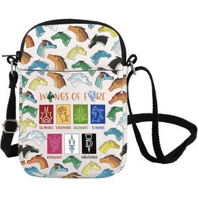 Wings Novel Dragon Crossbody Bag Dragon Tribes For Dragon Lovers Darkstalker Shoulder Bag WOF Inspire Gift