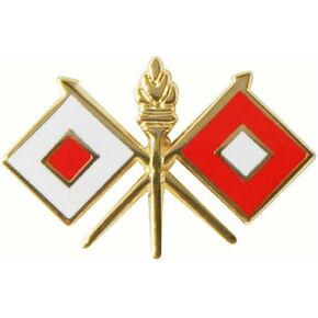 Signal Corps Branch Lapel Pin