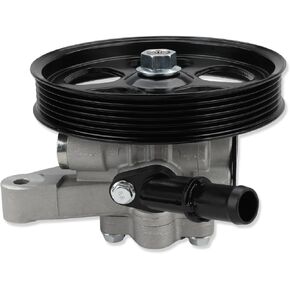 Power Steering Pump with Pulley Compatible with Honda Pilot 3.5L V6 2005 2006 2007 2008, Compatible with Acura TL 3.2L V6 2004 2005 2006 2007 2008, Replacement for 21-5441, 56110RDAA01