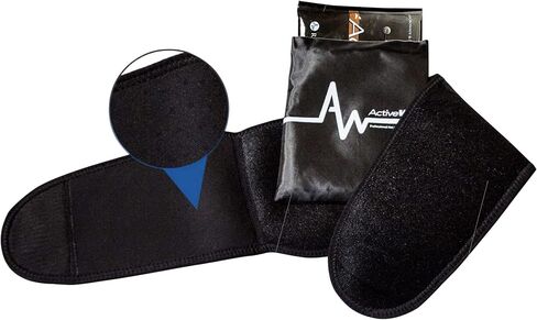 ActiveWrap Ice Pack Wrap with Reusable Gel Packs – for Sciatica and Lower Discomfort, Flexible Gel for Recovery, Large Compress for Back and Hip Support, Hot & Cold Compression Wrap in Kuwait