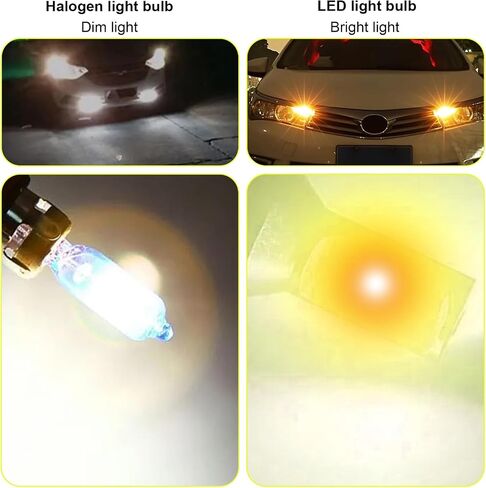 2 PCS H7 LED LED 6000K White Super Super Bright ، اثنين من اللقاح و 360 درجة لمبة الإضاءة الإضاءة ، لا يوجد محول مطلوب لمبة لاستبدال أضواء الضباب الأمامية/الخلفية ، عالمي للسيارات والشاحنات وسيارات الدفع الرباعي (أبيض) in Saudi Arabia