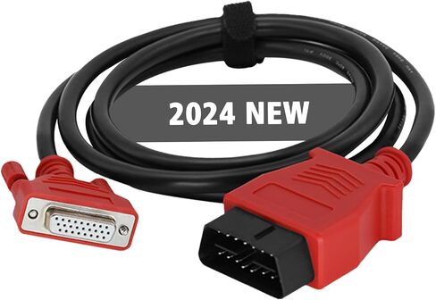 Main Test Cable for Autel, 16 Pin to DB26 Connector OBD2 Diagnostic Test Cable, Work with Scanner for MaxiSys MS908PRO/MS905/J2534 and Other Scan Tool in Kuwait