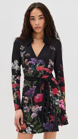 alice + olivia Women's Millicent Flare Mini Dress in Saudi Arabia