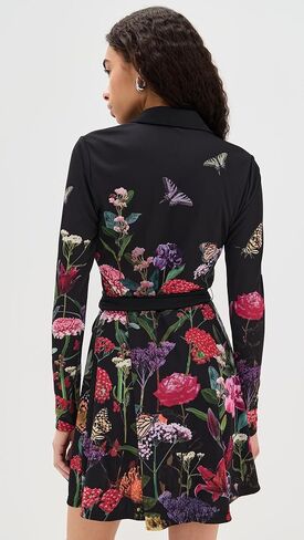 alice + olivia Women's Millicent Flare Mini Dress in Saudi Arabia