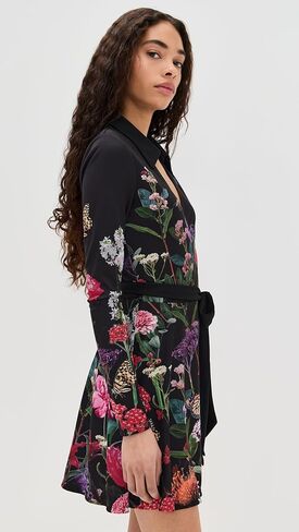 alice + olivia Women's Millicent Flare Mini Dress in Saudi Arabia