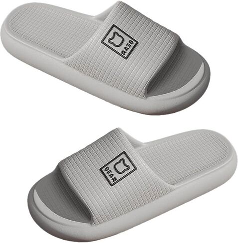 Clouds Slides Pillow Sandals Slippers for Women Lightweight Shower Home Shoes Quick Drying Non Slip Thick Sole in Kuwait