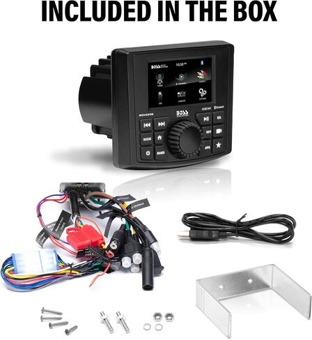BOSS Audio Systems MGV550B Marine Gauge Reciever, Built-in Amp, Bluetooth in Kuwait
