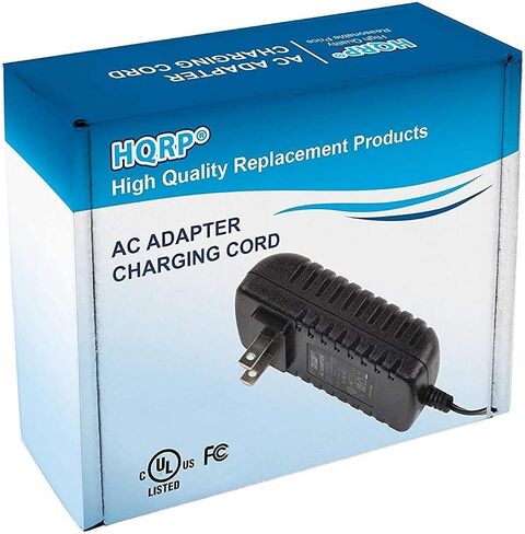 HQRP 12V AC Adapter Compatible with Peak Stanley FATMAX 700 Peak 350 AMP J7CSR Jump Starter Adaptor Power Supply Cord [UL Listed] + Euro Plug Adapter in Saudi Arabia