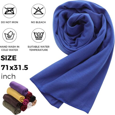 2 Pieces Stretch Head Wraps for Black Women, Lightweight Turban Head Scarf Hair Wraps for Women's Hair in Kuwait