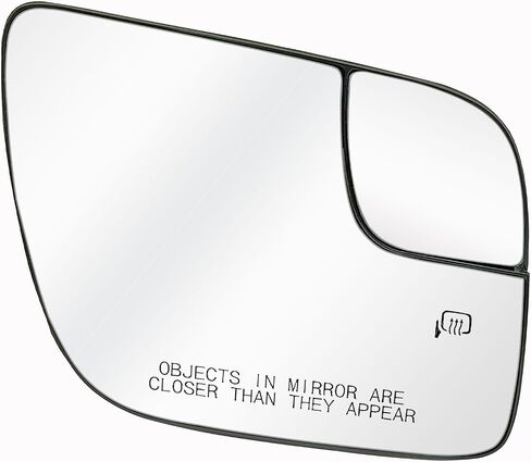 Right Passenger RH Side Rear View Mirror Glass W/Backing Plate Heated Compatible With 2011 2012 2013 2014 2015 2016 2017 2018 2019 Ford Explorer in Saudi Arabia