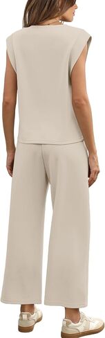 SAMPEEL Two Piece Sets for Women Summer Vacation Travel Outfits Business Casual Outfits Matching Sets Women Clothing in Saudi Arabia