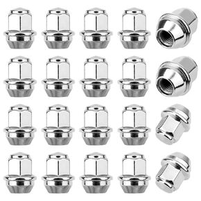 20pcs M12*1.5 مجموعة جوز العجلة من قطعة واحدة متوافقة مع طرز السيارات 2009-2023 2012-2019 الجزء البديل رقم 611-303 ACPZ-1012-H