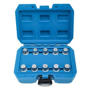 Wheel Lock Lug Nut Remover Kit Lug Nut Key Set Compatible with VW