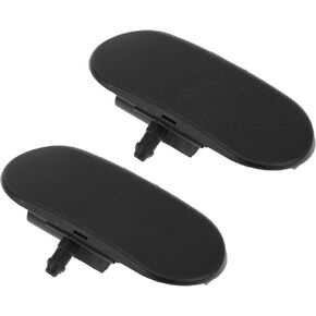 2pcs Windshield Washer Nozzle for Audi A4 2002-2008 for Audi S4 2004-2008 Front Windshield Spray Nozzles Wiper Spray Washer Jet No.8E0955988B Black Plastic