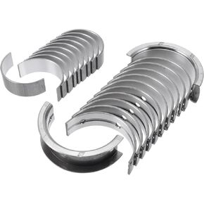 ACROPIX Main Bearing and Connecting Rod Bearing Kit No.30731544/31330661 for Volvo C30 2008-2013 Engine Crankshaft Rod Bearing Metal Silver Tone 22Pcs