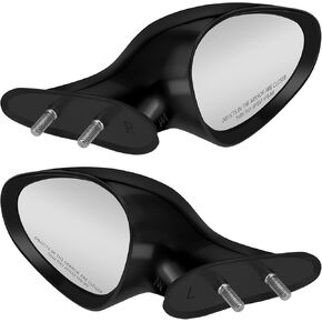 JAVIK left & Right Rearview Side Mirror Compatible with Yamaha 1999-2005 FX1000 FX1100 XA800 XA800A XA1200 XA1200A SV1200 OEM# F0V-U596B-04-00 F0V-U596C-04-00