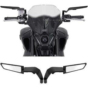MT07 MT 07 2021 2022 Motorcycle Rear Side View Mirrors Rearview Mirror For YAMAHA MT-09 MT09 2020-2023 MT 09 SP 2021-2023 MT-07, black