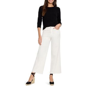 NIC+ZOE Women's Baby Garter Crew Neck Sweater