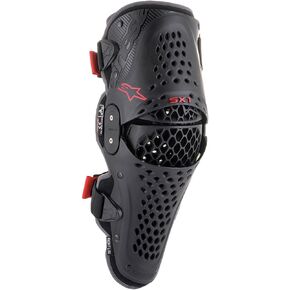 Alpinestars 6506321-13-L/X SX-1 V2 واقي الركبة-أسود/أحمر (كبير/XL)