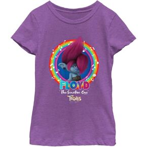 Fifth Sun Trolls Sensitive Floyd Girls Short Sleeve Tee Shirt