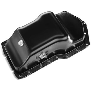 Engine Oil Pan with Drain Plug Replacement for 1996-2002 Chevrolet Camaro Pontiac Firebird V6 3.8L