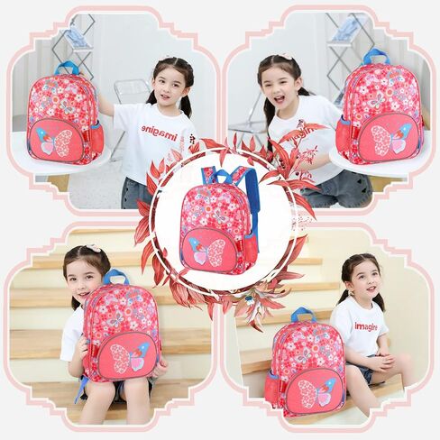 Daaupus 12-Inch Preschool Backpack for Girls, Kids Backpack for Boys & Girls, Perfect for Daycare and Preschool, Age 2-5 Years in Saudi Arabia