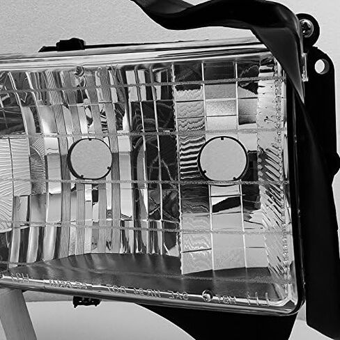 AKKON - For Dodge Ram 1500 2500 3500 Pickup Truck Sport Package Clear Headlights Head Lamps Replacement Pair Set in Kuwait