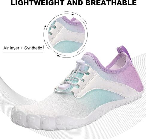 Hike Barefoot Shoes Womens Mens, Pro Water Shoe Women Men Footwear Barefoot Hike Shoes for Travel, Wide Toe Box Non-Slip Breathable Zero Drop Shoe in Saudi Arabia