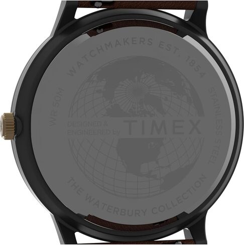Timex Men's Waterbury Classic Day-Date 40mm TW2U88500VQ Quartz Watch in Saudi Arabia