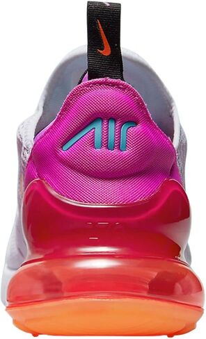 Nike Women's Air Max 270 shoes, White/Black-fuchsia Dream, 6.5 in Saudi Arabia