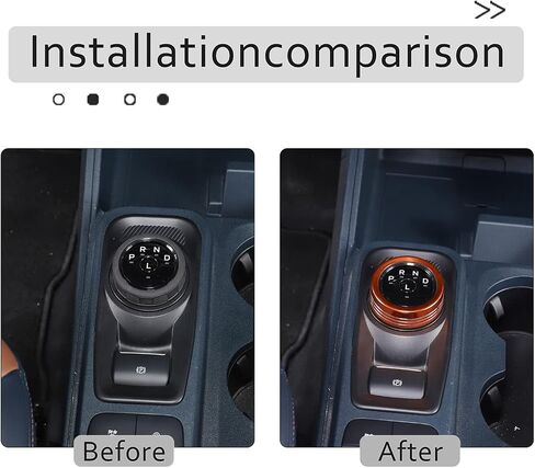 غطاء مقبض Aunginsy Center Control متوافق مع Ford Maverick 2022-2024 مكيف الهواء المناخي Shift 4WD Engin ابدأ التوقف in Kuwait