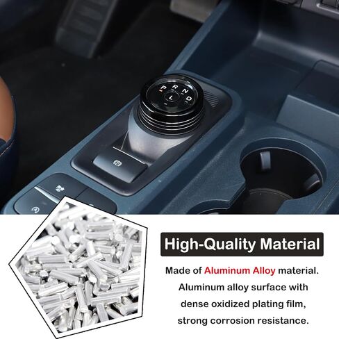 غطاء مقبض Aunginsy Center Control متوافق مع Ford Maverick 2022-2024 مكيف الهواء المناخي Shift 4WD Engin ابدأ التوقف in Saudi Arabia
