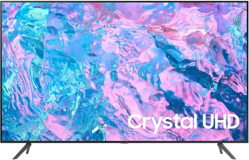 SAMSUNG UN58CU7000 58 inch Crystal UHD 4K Smart TV Bundle with 2 YR CPS Enhanced Protection Pack (2023 Model) in Saudi Arabia