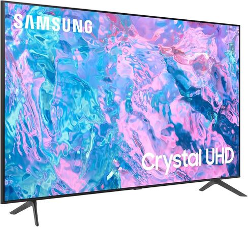 SAMSUNG UN58CU7000 58 inch Crystal UHD 4K Smart TV Bundle with 2 YR CPS Enhanced Protection Pack (2023 Model) in Saudi Arabia