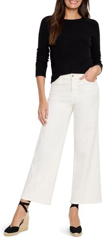 NIC+ZOE Women's Baby Garter Crew Neck Sweater in Saudi Arabia