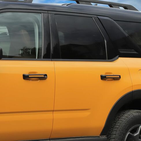 لغطاء مقبض Door Door Bronco Sport متوافق مع Ford Bronco Sport 2021-2024 الملحقات الخارجية السوداء 5pcs in Saudi Arabia