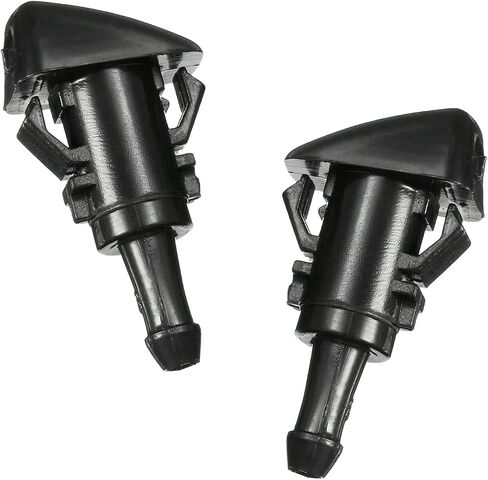 2PCS Front Windshield Washer Nozzles, Adjustable Car Windshield Washer, Compatible with 2004-2013 Ford F150, Replaces 3W7Z17603AA, Windshield Sprayer Nozzle Kit in Saudi Arabia